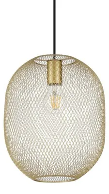 Produktbild von Zeitgenössische Netz Metall Metall Gold 1 Licht E27 42W Ip20 Aufhängung Kronleuchter