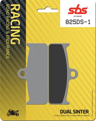 Produktbild von Bremsbelag SBS 825DS-1 (Satz pro Scheibe) Road Racing Endurance (Giftiger Biss)