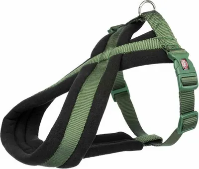 Image de Trixie Harnais nylon PREMIUM doublé - forêt Taille : M-L:poitrine:50-90cm/25mm