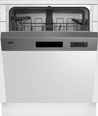 Produktbild von Beko BDSN15422X Einbaugeschirrspüler teilintegriert, 60cm