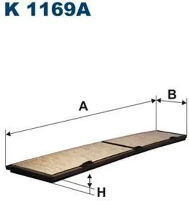 Produktbild von Innenraumfilter FILTRON K 1169A