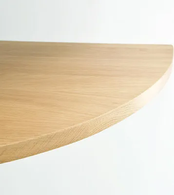 Obrázek produktu pro rohová nástěnná police 25 cm, přírodní dub