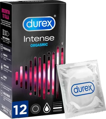 Produktbild von Durex Intense Orgasmic Kondome 12 Stück