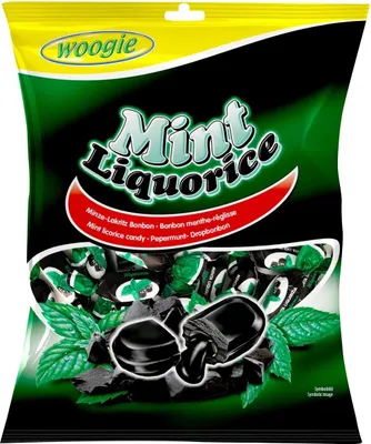 Produktbild von Woogie Bonbons Mint Lakritze 170g