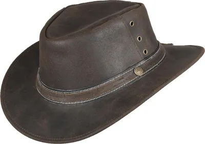 Produktbild von SCIPPIS LONGFORD Lederhut S-XL braun Leder Hut Größe  - S