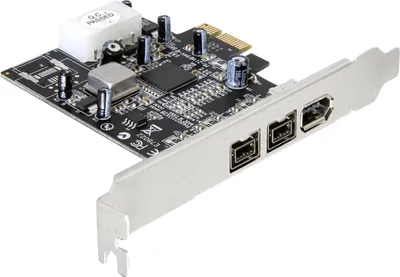 Imagen del producto de Tarjeta PCI Express DeLOCK, FireWire A/B - Adaptador de grabación de video - PCIe