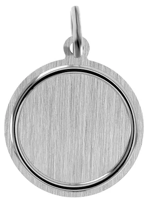 Produktbild von Akzent Uni Anhänger Ailos "Ailos" aus 925 Sterlingsilber, rhodiniert, langlebig