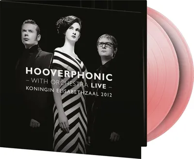 Immagine prodotto di Hooverphonic - With Orchestra Live (Edizione limitata) (numerata) (Colore rosa traslucido) (180 g) (2 LP)