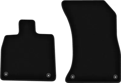 Immagine prodotto di Wielganizator Tappetini anteriori in velluto per Audi Q5 II FY / F5 (2017-, SUV) neri, set 2 pz, con fissaggi