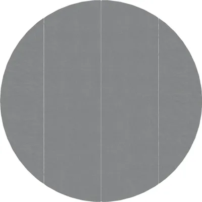 Produktbild von vidaXL Pool-Bodentuch Hellgrau Ø458 cm Polyester Geotextil