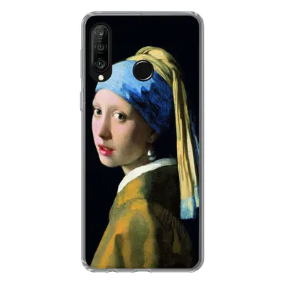 Produktbild von MuchoWow® Handyhülle Schutzhülle Hülle für Huawei P30 Lite Das Mädchen mit dem Perlenohrring - Johannes Vermeer Silikon Softcase Handy Hülle - Handyhülle