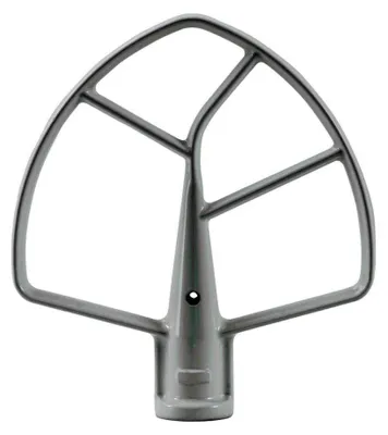 Produktbild von Flachrührer 5KSMBLWF für KitchenAid 5.0, Aluminium mit Antihaftbeschichtung, für Kuchenteig & Kartoffelpüree