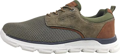 Image de Chaussures pour hommes Romika, type mocassin, chaussures de sport à lacets, couleur marron, style décontracté