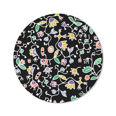 Produktbild von MuchoWow® Mauspad Mousepad Muster - Blumen - Frühling 40x40 cm - Mousepads - Maus Mat - Pad - Mausunterlage - Schreibtisch Accessoires