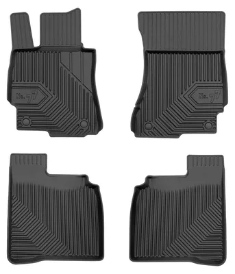 Productafbeelding van Rubberen automatten voor Mercedes-Benz Klasa S W221 2005-2013 (sedan) – 4-delig, zwart, op maat