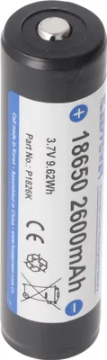 Produktbild von Keeppower 18650 - 2600mAh, 3,7V Li-Ion-Akku geschützt 69,2x18,5mm
