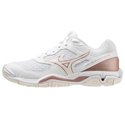 Produktbild von MIZUNO Hallenschuh Damen Mizuno Wave Phantom 3(W) 36 White/Rose/Snow White 42.5