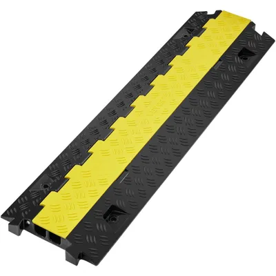Immagine prodotto di Condotto per parapetto - Area esterna del condotto per cavi - 1x ponte per cavi con protezione antiscavalcamento - Ponte per tubi flessibili - 2 condotti - Rampa da 10000 KG