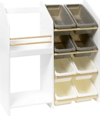 Obrázek produktu pro OXYBUL Regál s přihrádkami a úložnými boxy