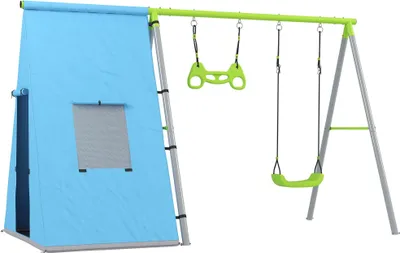 Image de Balançoire enfant - 3 en 1 - Pour les 3-6 ans -  CE - Vert