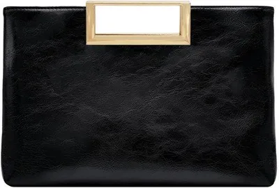 Zdjęcie produktu dla Czarna torba ślubna o eleganckim kroju na ramię