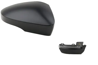 Produktbild von Spiegelkappe + Spiegelblinker kompatibel zu Skoda Octavia 5E 11/12- Rechts Beif. 5E0857538 5E08575389B9 2GA857538 3T0857604A 5E0949102 Johns
