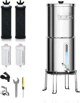 Produktbild von Wasserfilter – Wasserreiniger – Wasserhahnfilter – Wasseraufbereitungssystem – Ultrafiltration – 8,5 Liter Fassungsvermögen
