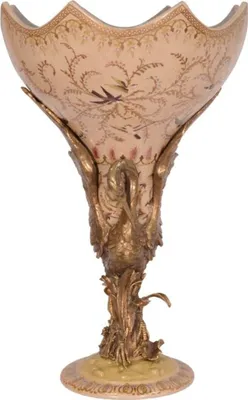 Image de Casa Padrino Vase en porcelaine Diamètre 36 x H. 54,1 cm - Édition de luxe