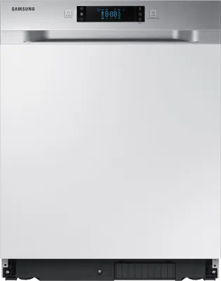 Obrázek produktu pro Samsung DW60M6040SS, Napůl vestavěné, Plná velikost (60 cm), Stříbrná, Knoflíky, LED, Studený