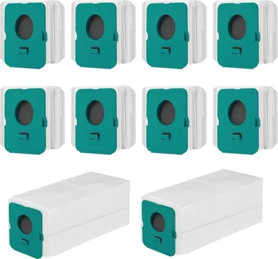 Produktbild von 10 Stück Beutel für Staubsauger für Samsung Bespoke Jet VCA-ADB95 Reinigungsstation Set, Zubehör für Extra Staubbeutel, für Samsung Clean Station VS20A95923W Ersatzteile