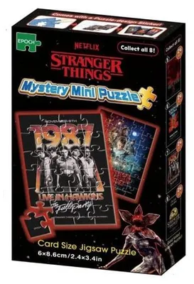 Zdjęcie produktu dla EPOCH Traumwiesen Tajemnicze mini-puzzle „Stranger Things”