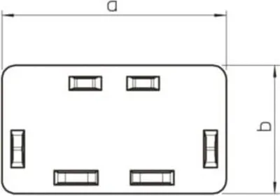 Produktbild von OBO Bettermann Endstück WDK HE60110GR 6022588