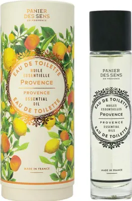 Zdjęcie produktu dla Panier des Sens Soothing Provence, Unisex, Letnie, 10 ml, Butelka jednorazowa, Kardamon, Cytryna, Mandarynka, Petitgrain, Różowy pieprz
