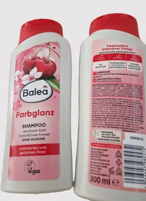 Produktbild von Balea Farbglanz Shampoo 2 x 300 ml. Haarshampoo - Coloriertes Haar