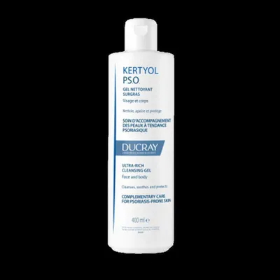 Imagen del producto de Ducray Kertyol Pso, gel emoliente, 400 ml
