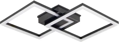 Produktbild von Lindby LED-Außendeckenlampe Finian, 48cm x 48cm, CCT dimmbar
