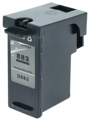 Produktbild von vhbw Tintenpatrone Schwarz kompatibel mit Dell All-in-One 968, 966, A968, A966 Drucker (wiederaufgefüllt, 18ml)