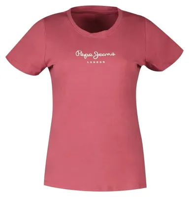 Image de T-shirt à manches courtes Pepe Jeans New Virginia, rose, XS, femme, rose, XS