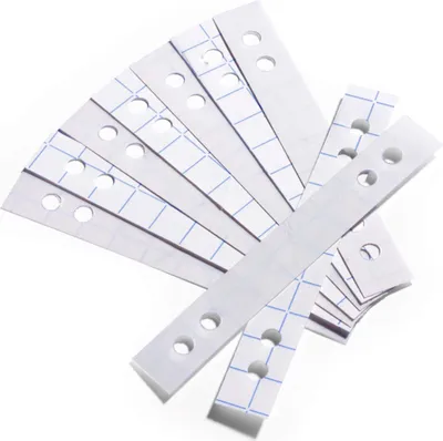 Immagine prodotto di DURABLE Strisce adesive di rinforzo, 50 pezzi, Trasparente, 807819