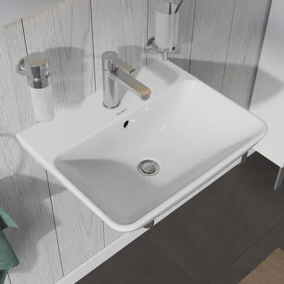Produktbild von Duravit ME by Starck Waschtisch 55 cm mit 1 Hahnloch durchstochen