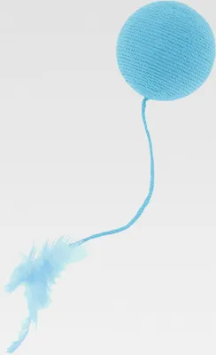 Produktbild von Katzenball mit Glocke drinnen Interaktives Katzenbälle Katzenspielzeug Kitten Spielzeug Interaktiver Spielball für Katzen Sicherheitszahnpflege-Katzenkaukugeln Blau