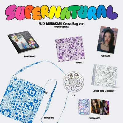 Imagen del producto de Newjeans - "Supernatural" - Versión con bolso, CD