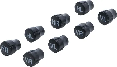 Obrázok produktu pre BGS technic Plastic Valve Cap Set, 36 g