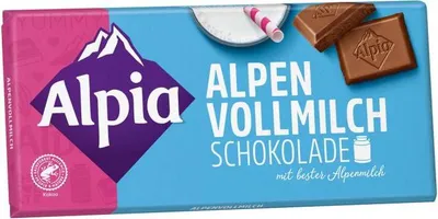 Produktbild von Alpia Alpenvollmilch Schokolade 100g