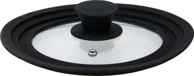 Produktbild von alpina Pfannendeckel mit Silikonrand - 16/ 18/ 20 CM - Glas