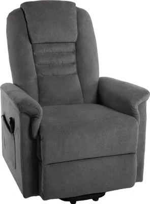 Produktbild von TV-Sessel >Granada< Aufstehhilfe, Relaxfunktion, grau - 78x94x93cm (BxHxT)