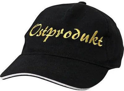 Produktbild von Baseballcap mit Einstickung - OSTPRODUKT - 68436 schwarz
