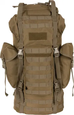 Produktbild von "BW Kampfrucksack, ""MOLLE"", 65 l, Alu-Aussteifung, coyote"