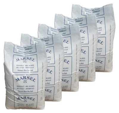 Produktbild von Marsel Speisesalz Meersalz Kochsalz Gewürz Salz mittelgrob 1-3 5x25kg