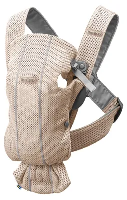 Zdjęcie produktu dla BabyBjörn Mini 3D Mesh Carrycot Pearl Pink